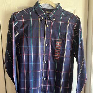 Boys Chaps Plaid Button Down Shirt
